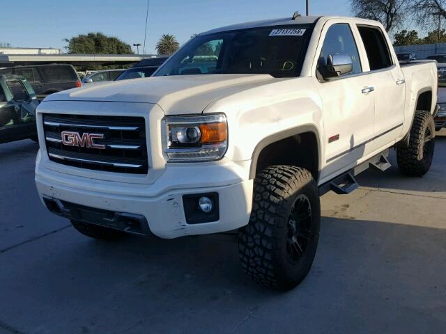 3GTU2VEC5EG450080 - 2014 GMC SIERRA K15 WHITE photo 2