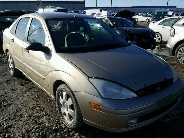 1FAFP383X1W255524 - 2001 FORD FOCUS ZTS GOLD photo 1