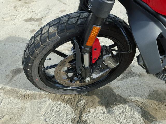 ML015ANM1HT010912 - 2017 DUCATI SCRAMBLER 红色 照片 9