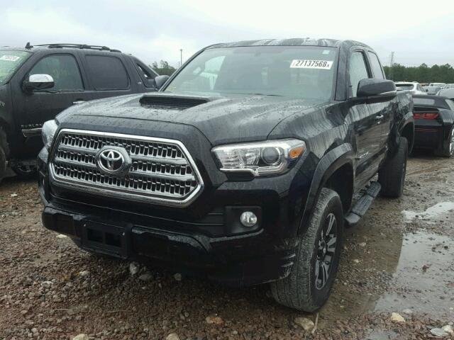 5TFRZ5CN8GX019396 - 2016 TOYOTA TACOMA ACC BLACK photo 2