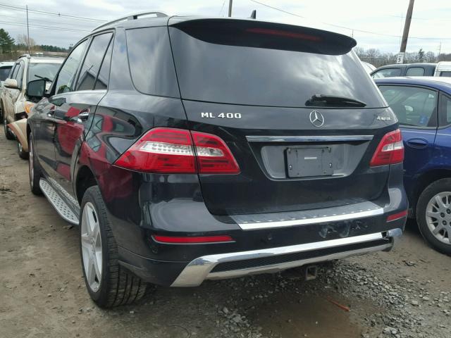 4JGDA5GB5FA572957 - 2015 MERCEDES-BENZ ML 400 4MA BLACK photo 3