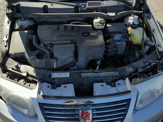 1G8AJ55F97Z195379 - 2007 SATURN ION LEVEL ვერცხლისფერი ფოტო 7