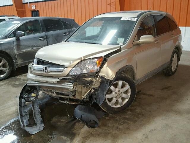 5J6RE48788L810532 - 2008 HONDA CR-V EXL GOLD photo 2