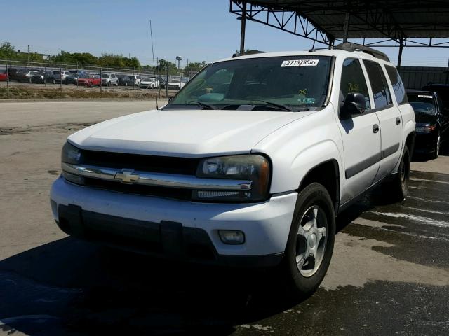 1GNET16SX56191143 - 2005 CHEVROLET TRAILBLAZE WHITE photo 2