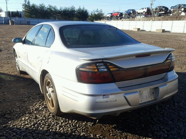 1G2HZ541814226908 - 2001 PONTIAC BONNEVILLE SILVER photo 3