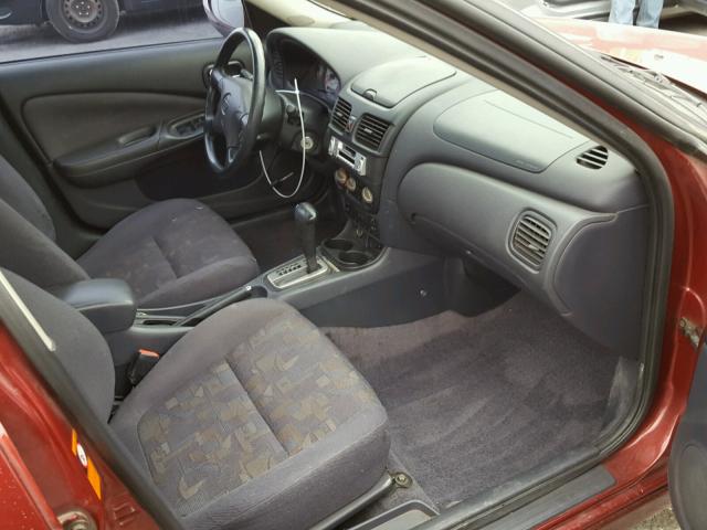 3N1BB51A81L002965 - 2001 NISSAN SENTRA SE MAROON photo 5