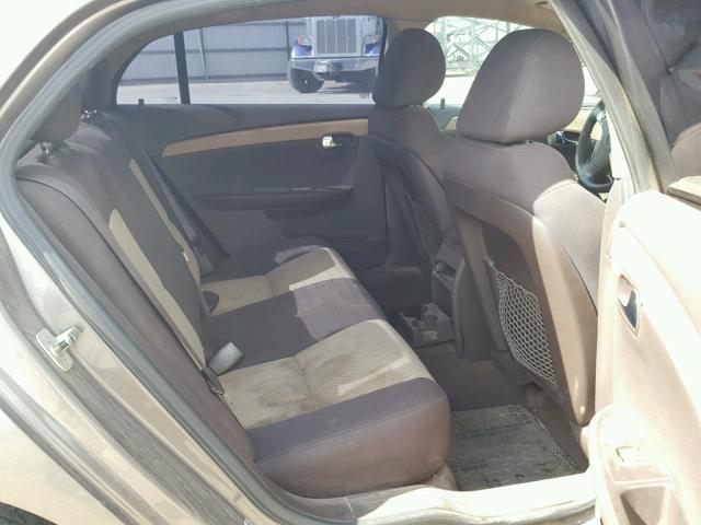 1G1ZB5E10BF131387 - 2011 CHEVROLET MALIBU LS BROWN photo 6