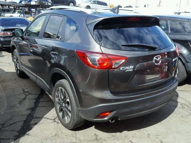 JM3KE4DY5G0839242 - 2016 MAZDA CX-5 GT BROWN photo 3