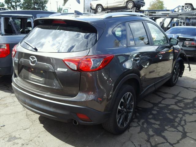 JM3KE4DY5G0839242 - 2016 MAZDA CX-5 GT BROWN photo 4