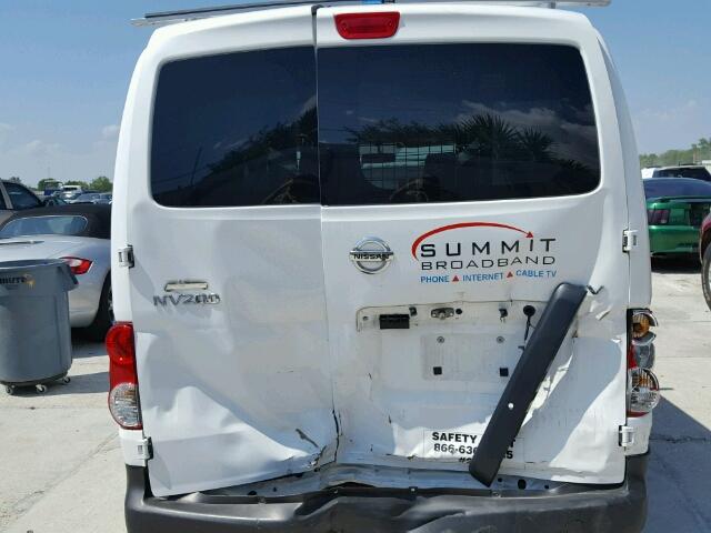 3N6CM0KN8EK694671 - 2014 NISSAN NV 200 2.5 WHITE photo 9