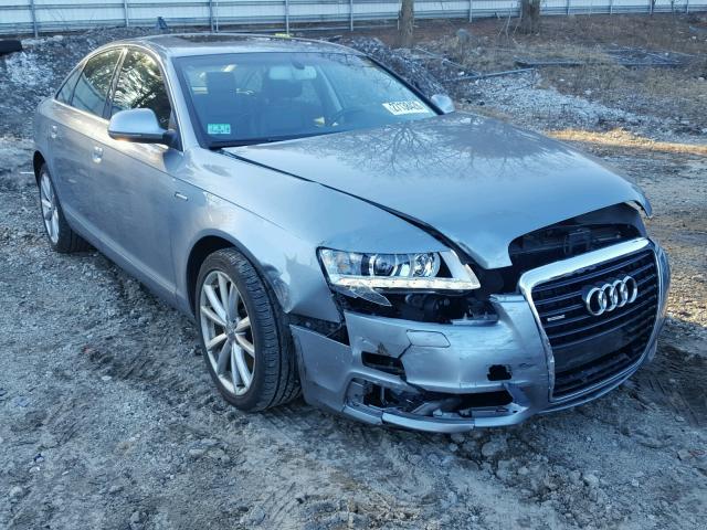 WAUKGAFB2AN056154 - 2010 AUDI A6 PRESTIG GRAY photo 1