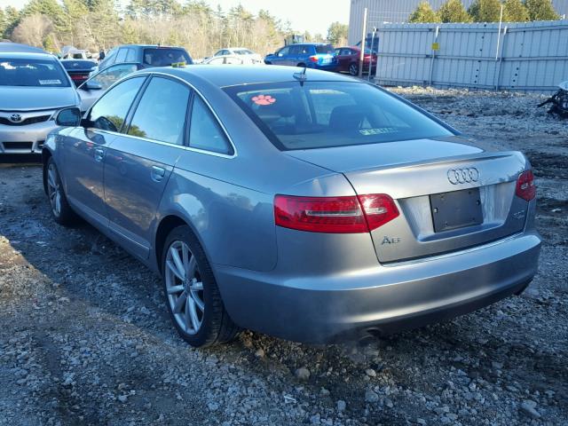 WAUKGAFB2AN056154 - 2010 AUDI A6 PRESTIG GRAY photo 3