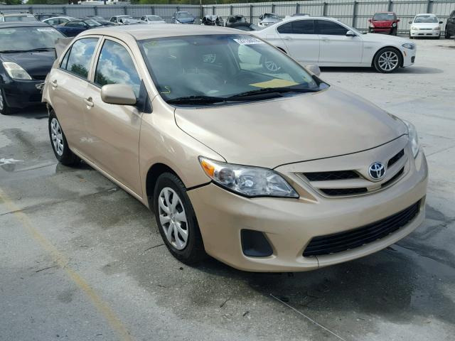 2T1BU4EE8CC865799 - 2012 TOYOTA COROLLA BA TAN photo 1