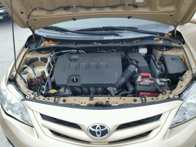 2T1BU4EE8CC865799 - 2012 TOYOTA COROLLA BA TAN photo 7