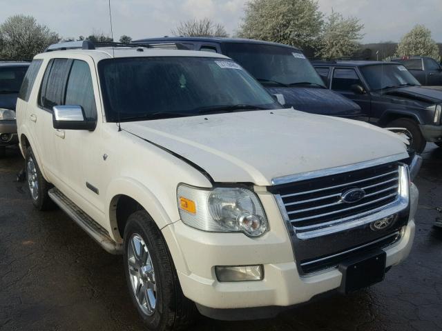 1FMEU65868UA27005 - 2008 FORD EXPLORER L WHITE photo 1