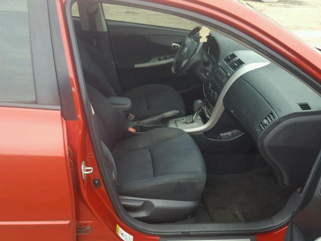 1NXBE40E49Z133410 - 2009 TOYOTA COROLLA XR 红色 照片 5