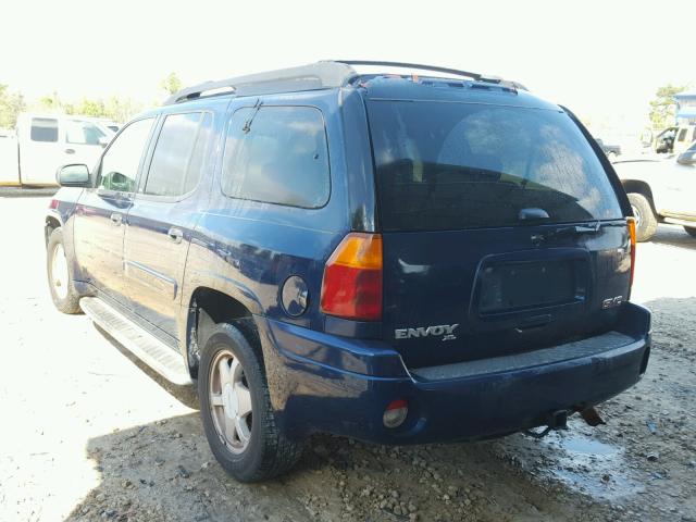 1GKES16S536131400 - 2003 GMC ENVOY XL BLUE photo 3