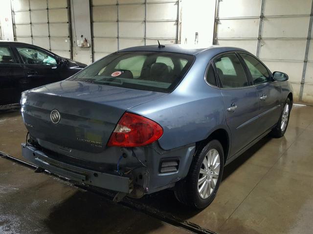 2G4WE587371223637 - 2007 BUICK LACROSSE C BLUE photo 4