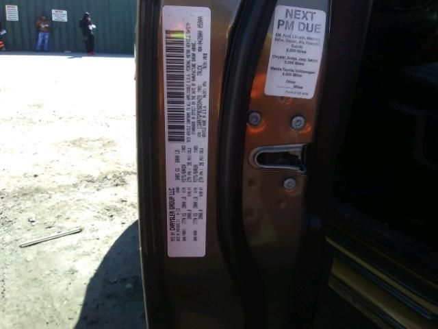 1C6RR7GP9DS659429 - 2013 RAM 1500 SLT GRAY photo 10