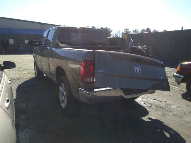 1C6RR7GP9DS659429 - 2013 RAM 1500 SLT GRAY photo 3