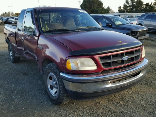 1FTDX1762VKC63048 - 1997 FORD F150 RED photo 1