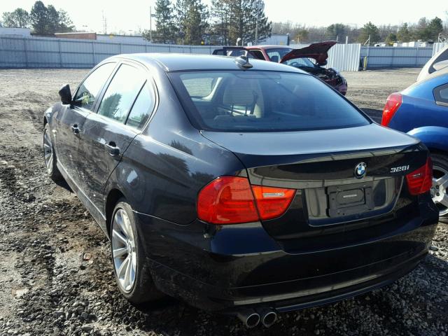 WBAPK5G56BNN29088 - 2011 BMW 328 XI SUL BLACK photo 3