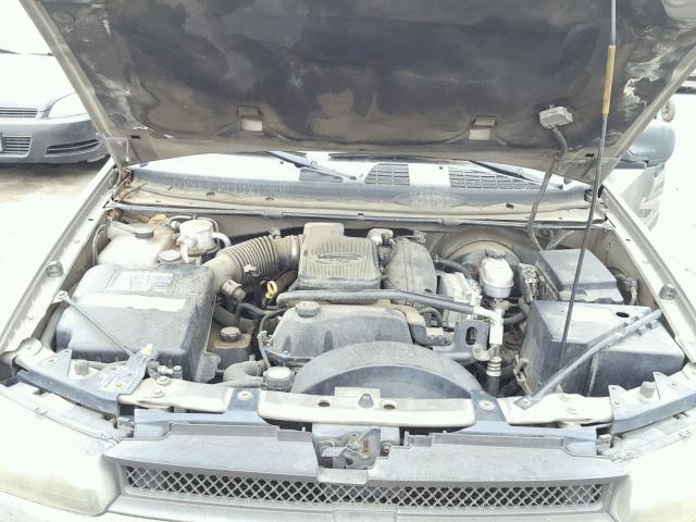 1GNES16S526127414 - 2002 CHEVROLET TRAILBLAZE TAN photo 7