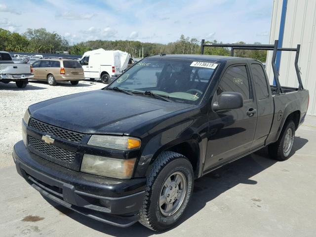 1GCCS299388200887 - 2008 CHEVROLET COLORADO L BLACK photo 2