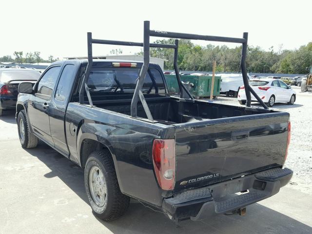 1GCCS299388200887 - 2008 CHEVROLET COLORADO L BLACK photo 3