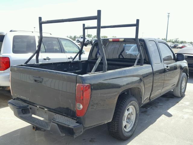 1GCCS299388200887 - 2008 CHEVROLET COLORADO L BLACK photo 4