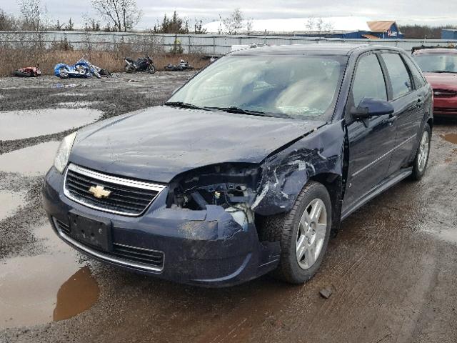 1G1ZT61836F113753 - 2006 CHEVROLET MALIBU MAX BLUE photo 2