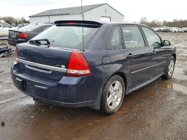 1G1ZT61836F113753 - 2006 CHEVROLET MALIBU MAX BLUE photo 4