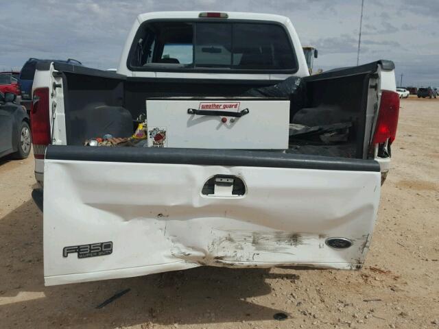 1FTSW31FX2EC34311 - 2002 FORD F350 SRW S WHITE photo 9