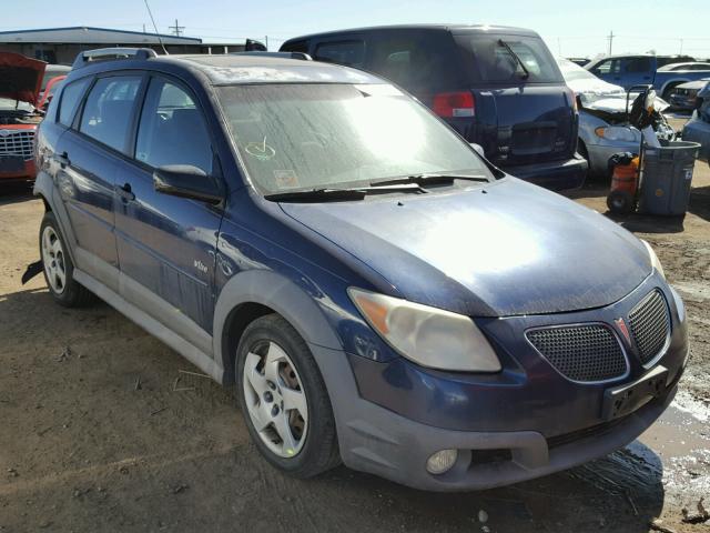 5Y2SL63805Z458998 - 2005 PONTIAC VIBE BLUE photo 1