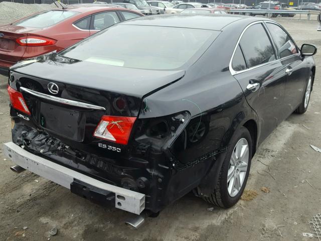 JTHBJ46G992318426 - 2009 LEXUS ES 350 BLACK photo 4