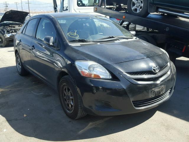 JTDBT923371043733 - 2007 TOYOTA YARIS BLACK photo 1