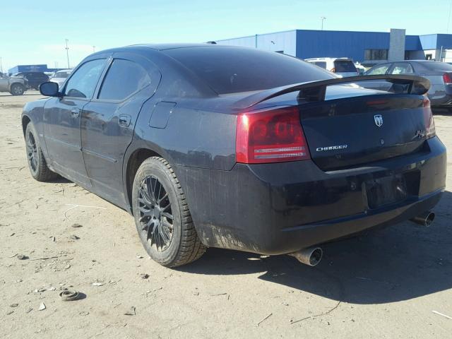 2B3KA53H87H834125 - 2007 DODGE CHARGER R/ BLACK photo 3