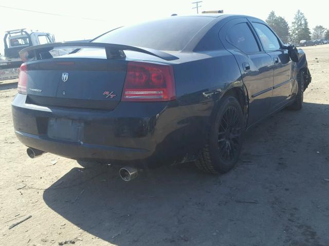 2B3KA53H87H834125 - 2007 DODGE CHARGER R/ BLACK photo 4