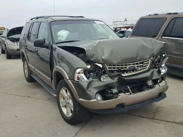 1FMZU74E33UC42557 - 2003 FORD EXPLORER E GREEN photo 1