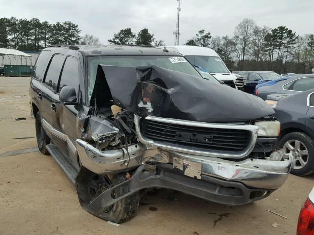 1GKEC13T15J102809 - 2005 GMC YUKON BLACK photo 1