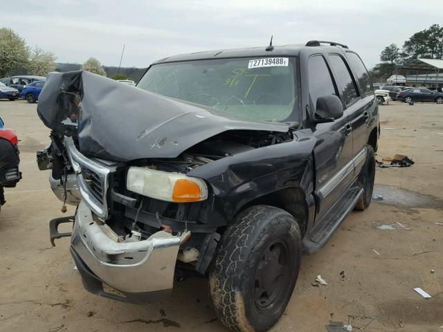 1GKEC13T15J102809 - 2005 GMC YUKON BLACK photo 2