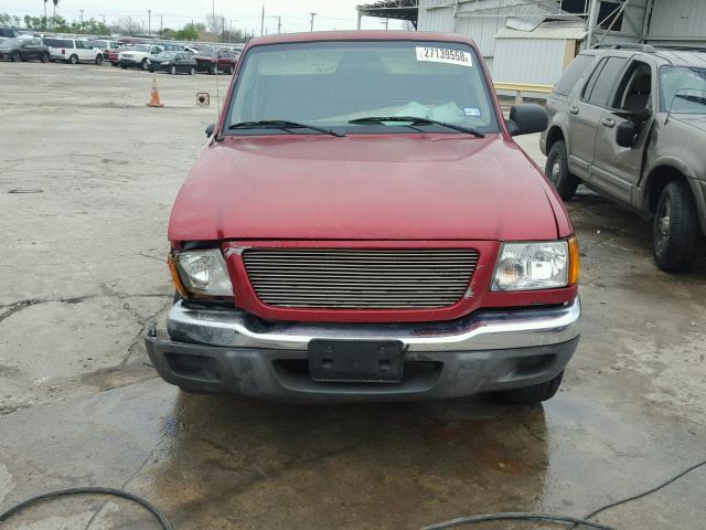 1FTYR14V33PB10315 - 2003 FORD RANGER SUP RED photo 9