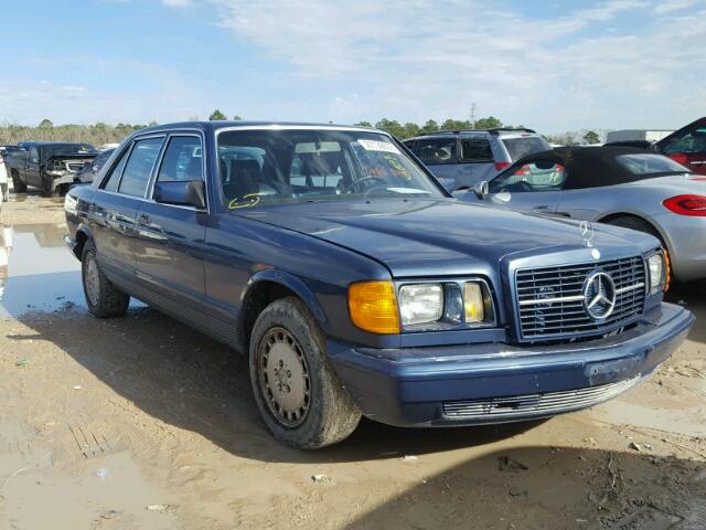 WDBCA37D8FA186344 - 1985 MERCEDES-BENZ 500 SEL BLUE photo 1