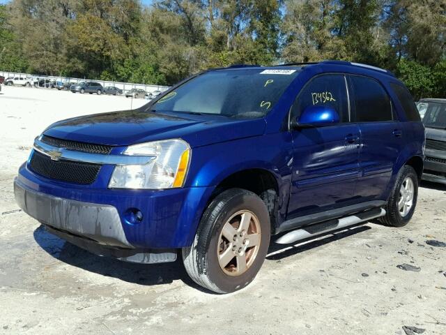 2CNDL63F866016180 - 2006 CHEVROLET EQUINOX LT BLUE photo 2