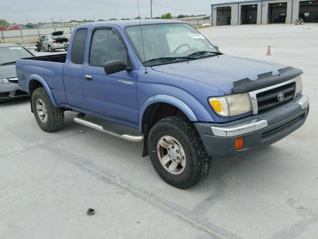 4TASN92N0XZ468576 - 1999 TOYOTA TACOMA XTR BLUE photo 1