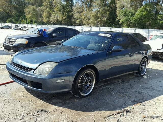 JHMBB614XVC012443 - 1997 HONDA PRELUDE BLACK photo 2