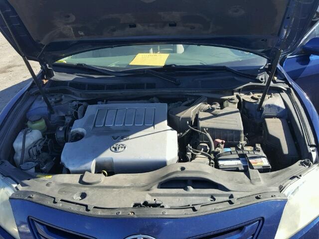 4T1BK46KX7U034982 - 2007 TOYOTA CAMRY NEW BLUE photo 7