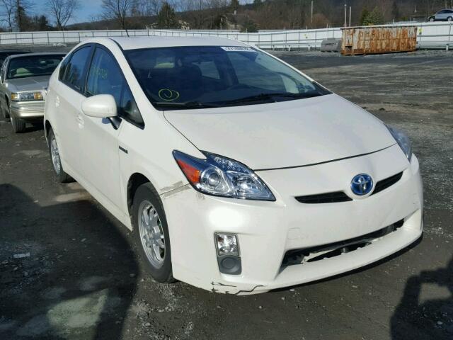 JTDKN3DU2B5364953 - 2011 TOYOTA PRIUS WHITE photo 1