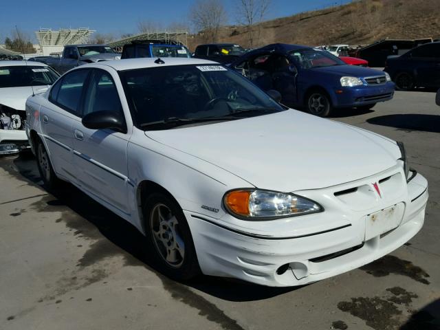 1G2NW52E14C169446 - 2004 PONTIAC GRAND AM G WHITE photo 1