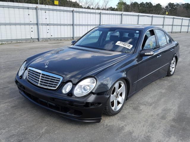 WDBUF70J83A180231 - 2003 MERCEDES-BENZ E 500 GRAY photo 2